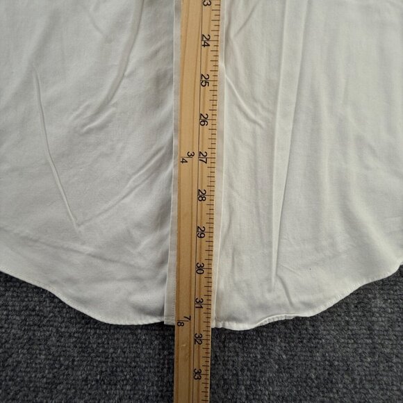 Brooks Brothers Non Iron Button Up Shirt Long Sleeve Men White 15.5 32 Woven ** - Picture 4 of 16